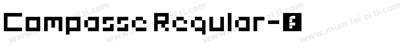 Compasse Regular字体转换
